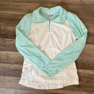 Women’s Columbia Quarter Zip Fleece Pullover Size Medium